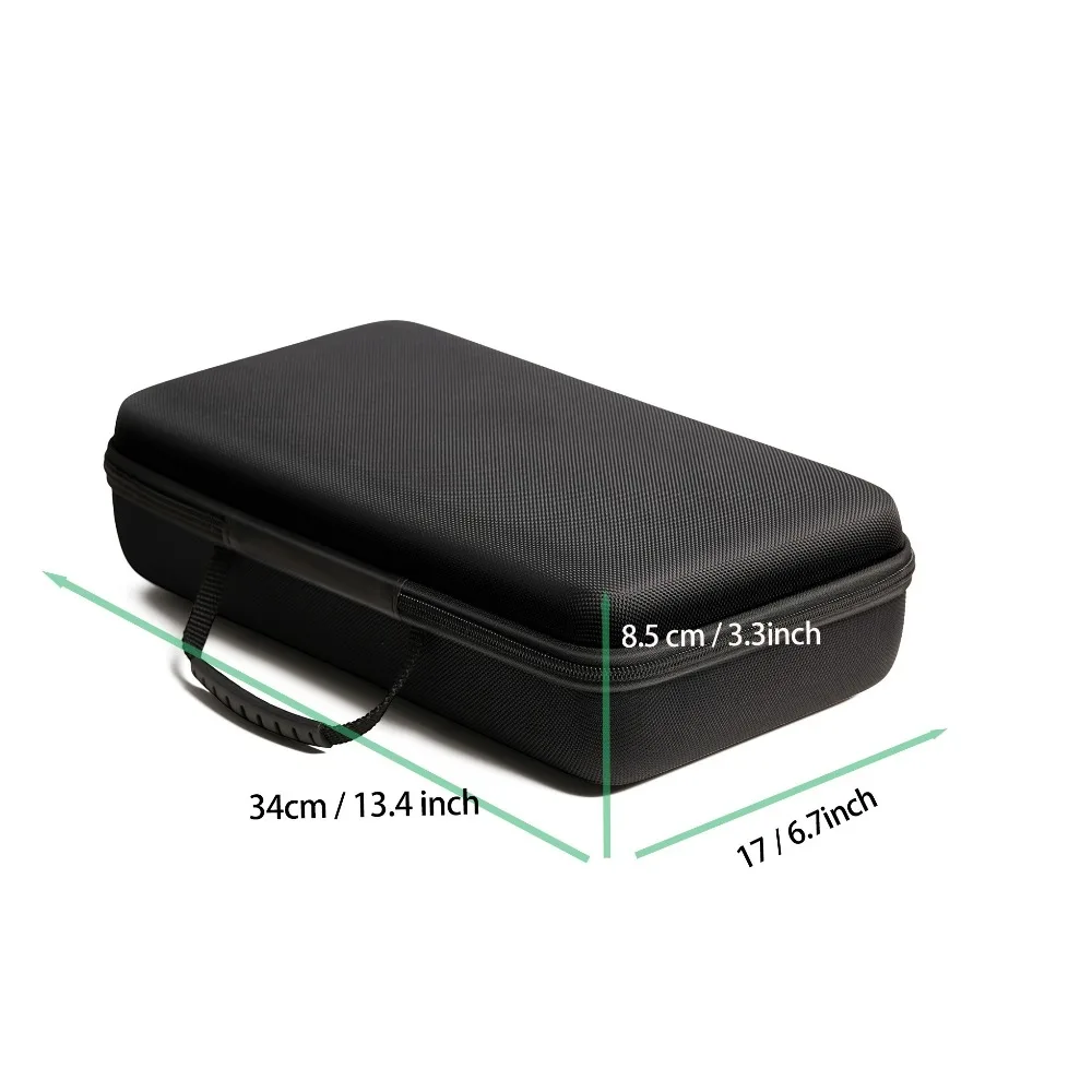 10 Slots Hard Shell Watch Storage Box, Carry Case, Display Organizer, Watch Box Holder Display Cabinet, Ideal for Gifts