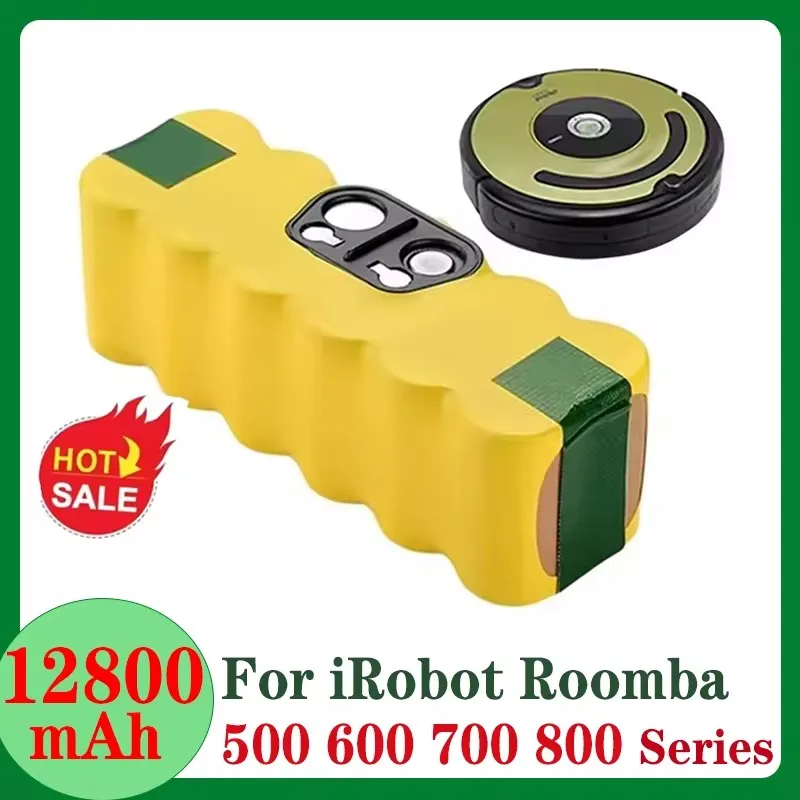 

Оригинальный аккумулятор 12,8 Ач, 14,4 В для iRobot Roomba 500 600 700 800 900 595 620 650 780 890 для iRobot Roomba