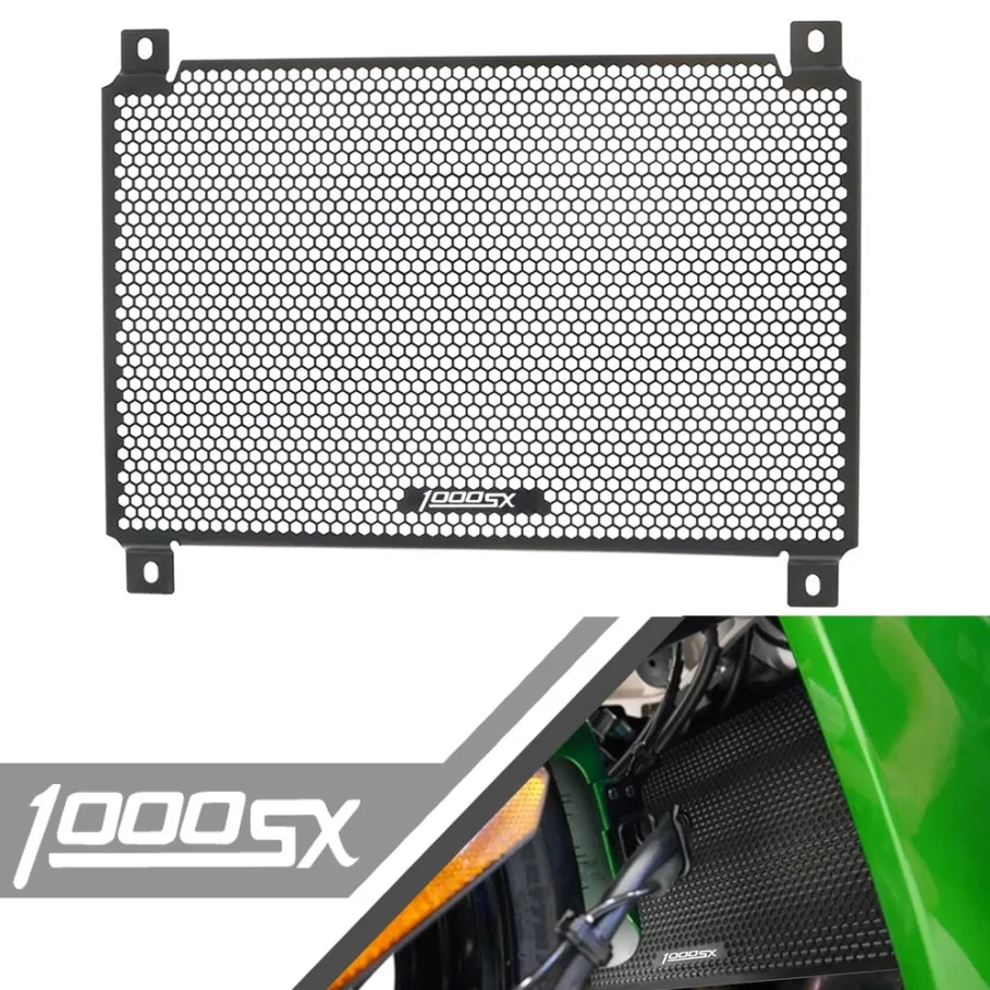 

2024 2023 Motorcycle Accessories Radiator Grille Guard Protector Cover FOR Kawasaki Ninja 1000SX 1000 Performance Tourer 2020