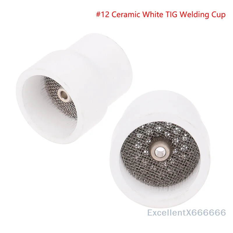 WP9/20/17/18/26 Tig Welding Torch #12/16 Ceramic White TIG Welding Cup 12/16# White Ceramic Nozzle Alumina Cup