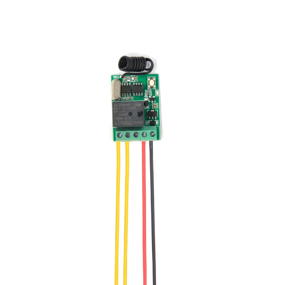 DC 5V 9V 12V 315Mhz RF Wireless Remote Control Switch Relay 1CH Receiver Module For LED Door Electromagnetic Computer button