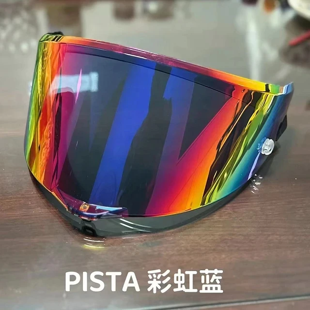 Motorcycle Helmet Visor Lens Fit For GPRR PISTA Helmet Full Face Helmet Visor Mirror Helmet Anti-UV PC Lens