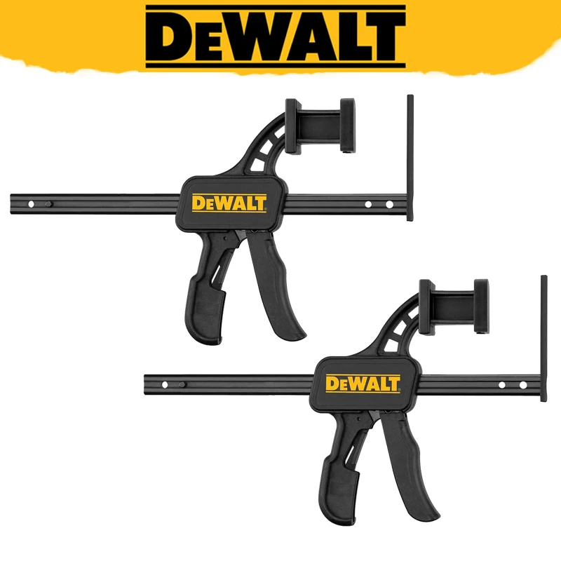 

DEWALT DW55026 TrackSaw Track Clamps 2-Piece One-handed Operation Convenient Fast Tool Accessories