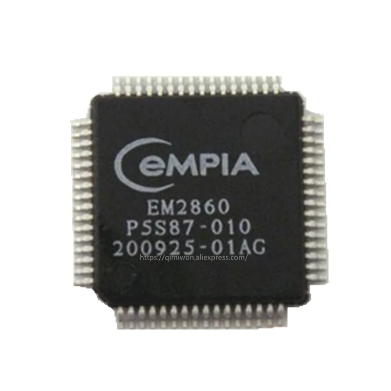 

1-10 шт. EM2860 QFP64 em2860 аудио декодер чип новая модель