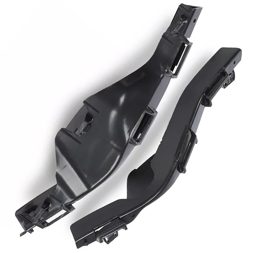 2x Left&Right Side Bumper Support Brackets Black 8L8Z17E814A, 8L8Z17E814B for Ford Escape 08-12 for Mercury Mariner 2008-2011