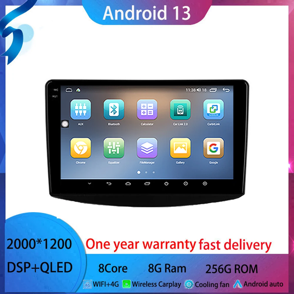 

For Mitsubishi Grandis 2003-2011 android 13 Car Radio Multimedia Video Player Android tablet No 2din dvd QLED 4G BT wifi