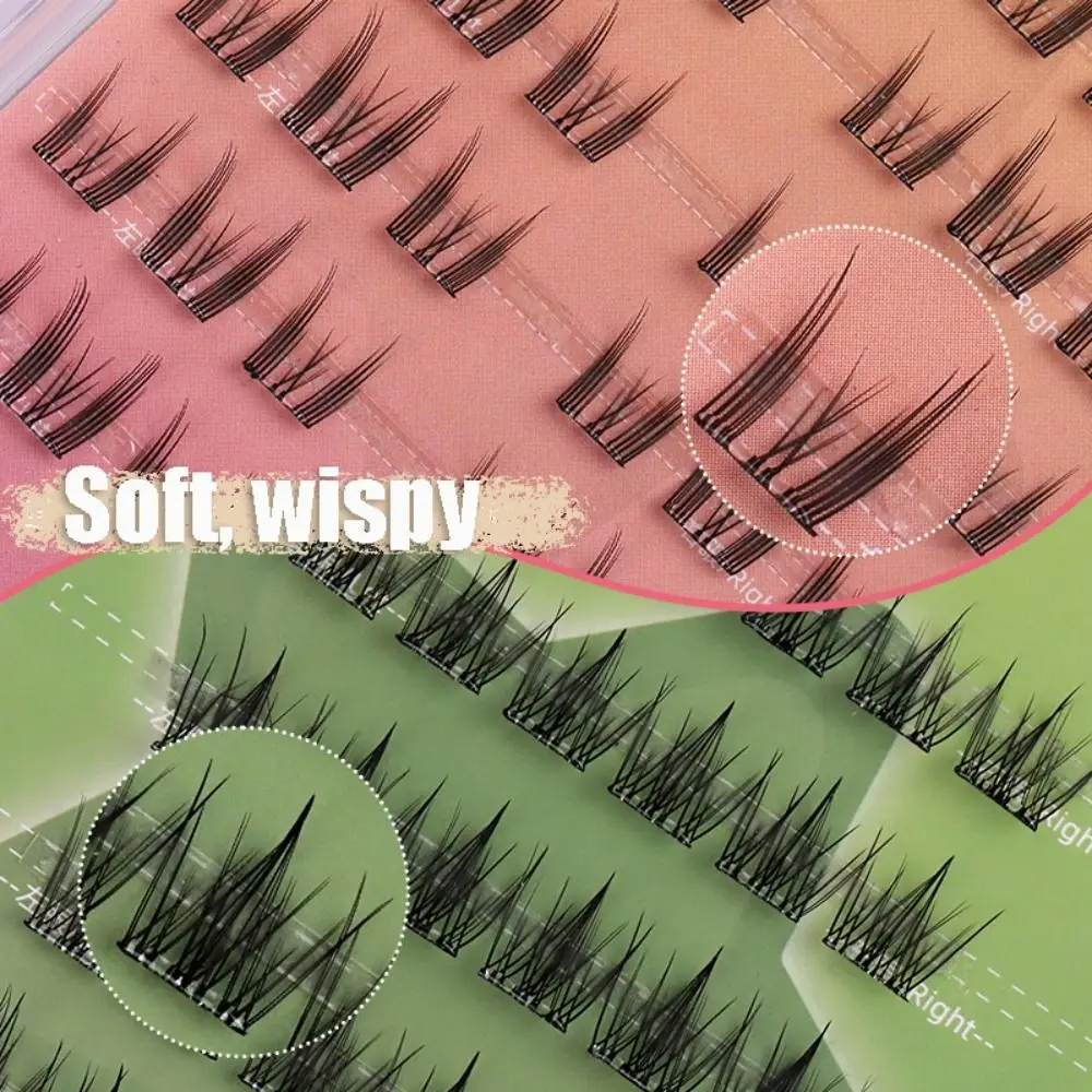 Self Adhesive Self Adhesive Eyelashes Soft Lash No Glue Needed Individual Clusters Glue-free Lashes DIY Press-on Press on Lashes