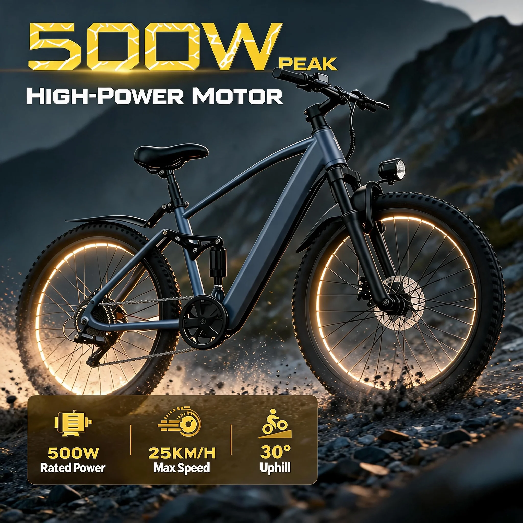 All Terrain Electric Bike, Mou - Mountain Biking Essentials recension och pris