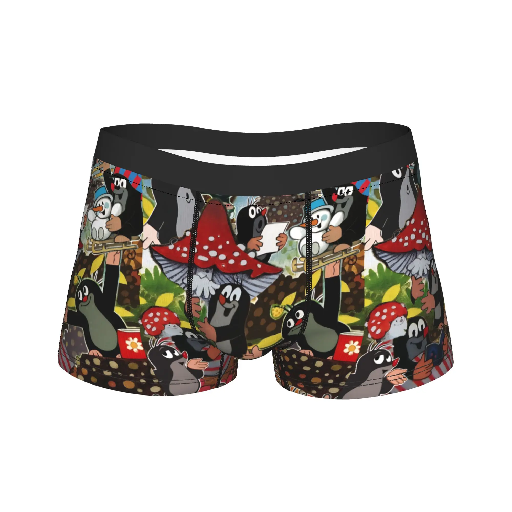 Little Mole  Merch Boxers Shorts Humorous Underwear  Boxer Pants Gag Gifts For Men