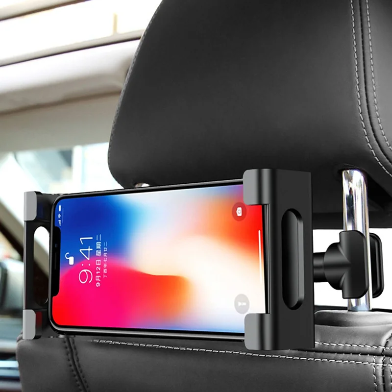 Adjustable Holder Accessories iPad Phone Revolve Adjustable Stand Auto Rear Seat Universal Car Back Seat Headrest Mount Holder