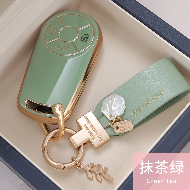 Neue TPU-Autoschlüsselhülle Schutzhülle Tasche für Great Wall GWM ORA R1 R2 Good CAT Schlüsselanhänger Zubehör – Detail 4