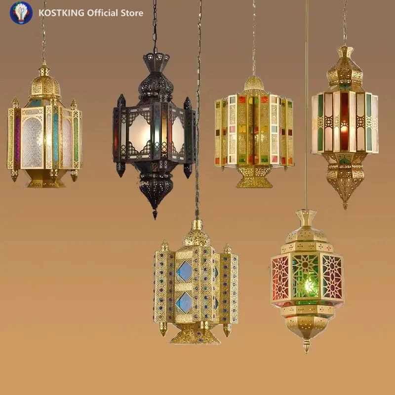Exotic Style Chandelier For Southeast Asian Thai Turkish Vintage Restaurant, Guesthouse, Club, Hotel Lobby Lighting.