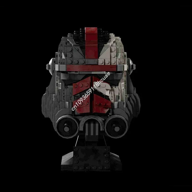 839 ชิ้น ชุดตัวต่อ Star Battle Bad Batch - หมวกนักรบฮันเตอร์ ของสะสมแบบโมดูลาร์ ตัวต่อแบบประกอบเอง ของเล่นสร้างสรรค์ ของขวัญสำหรับเด็ก