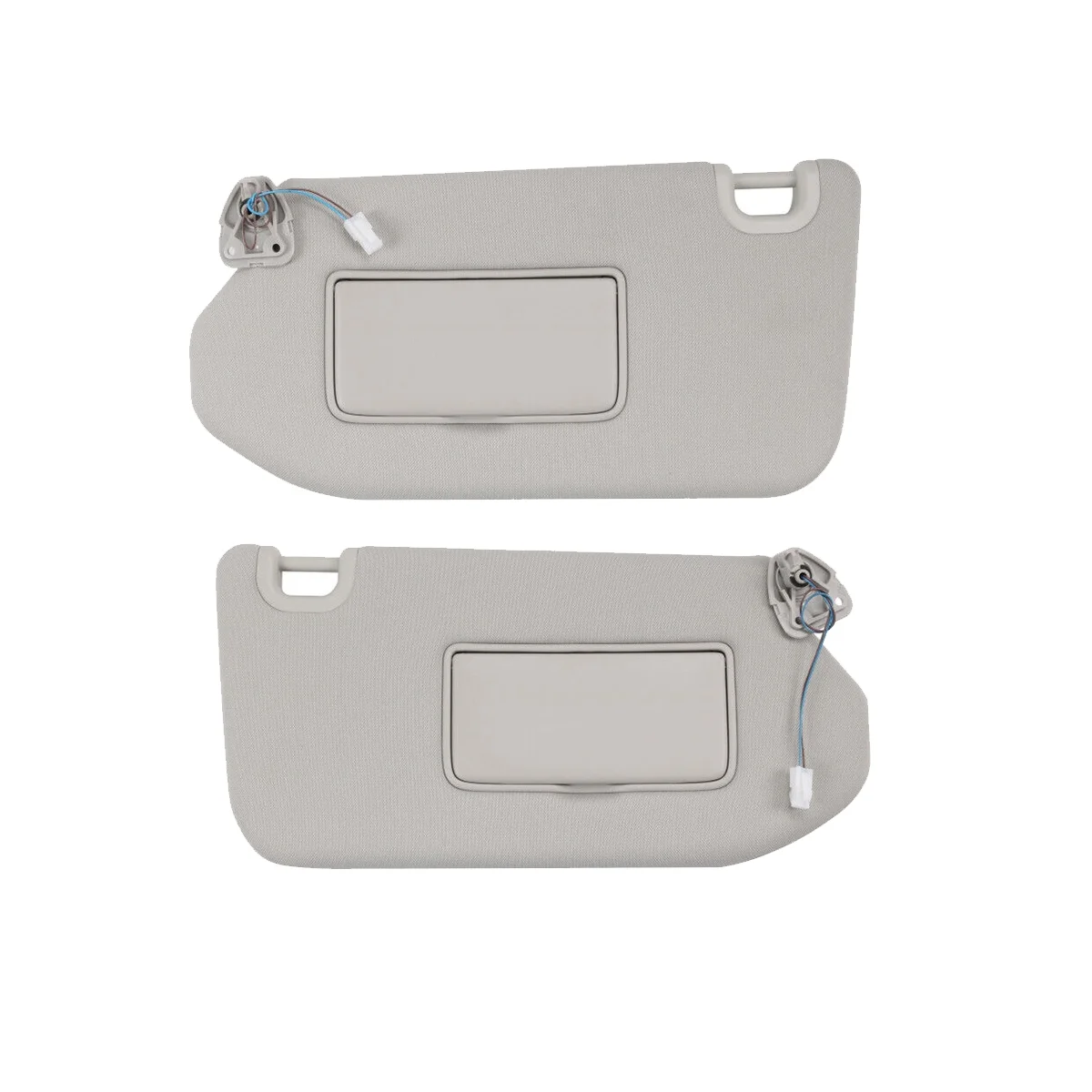 

1 Pair Gray Sun Visor with Lamp for 2013-2018 , 2014-2017 QX60 96400-9PB0A, 96401-9PB0A