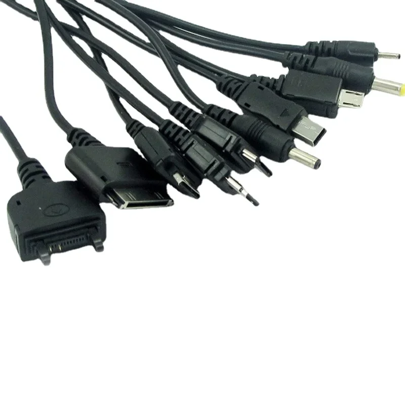 Câbles micro USB 10 en 1 pour téléphones portables, 1 pièce, cordon pour LG KG90 Sony téléphone SAMSUNG tablettes