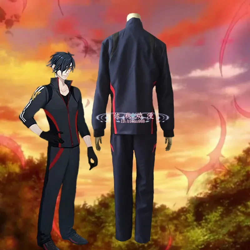 Shikudaikiri Mitsutada Back Red Sport Claw Child Spy Switch Ranbu Shikudaikiri Mitsutada Cosplay Athletic Wear Custom Made