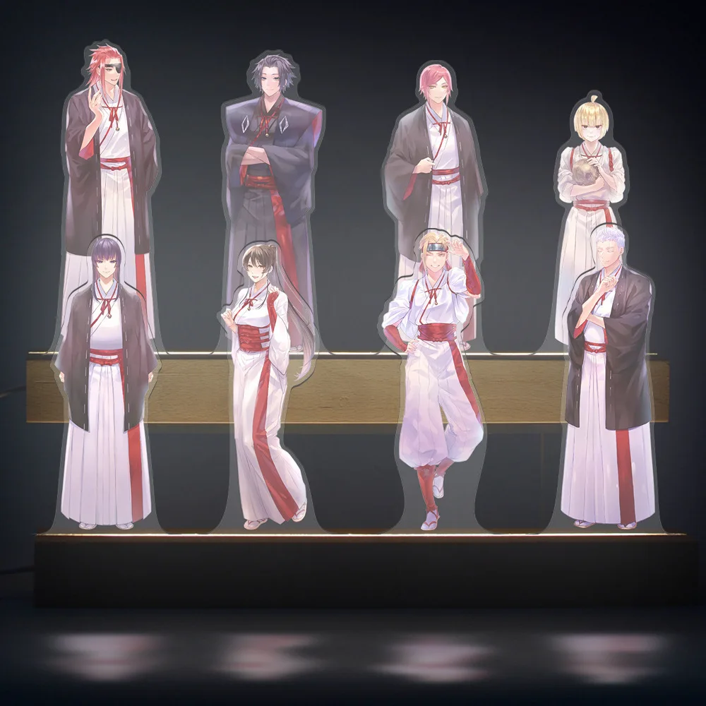 Luz Nocturna Acrílica de Jikokuraku Yamada Asaemon, Shugen Yamada Asaemon, Jikka Yamada Asaemon, Shion Yamada Asaemon, Eizen, Regalo