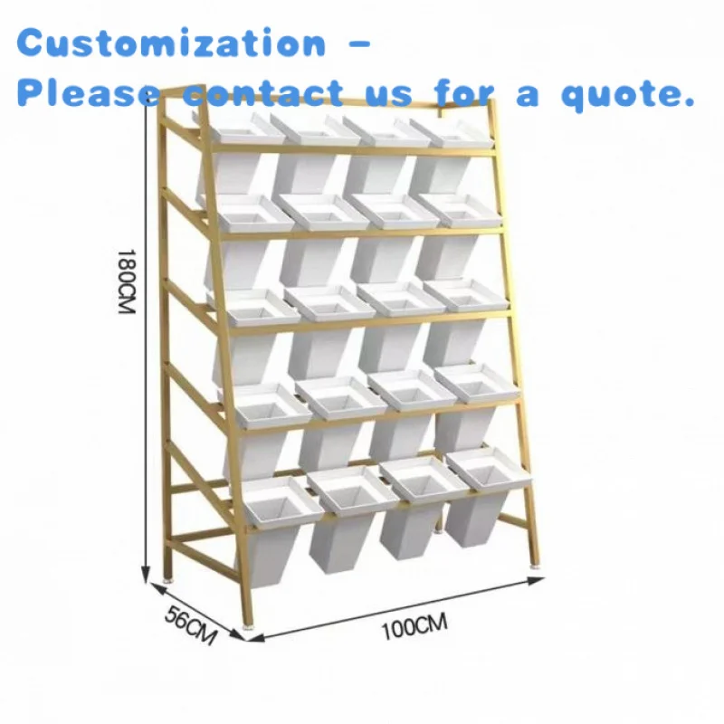 

custom.Multi-Layer Metal Flower Stand Supermarket Shelves Flower Display in Store Weddings and Home Use