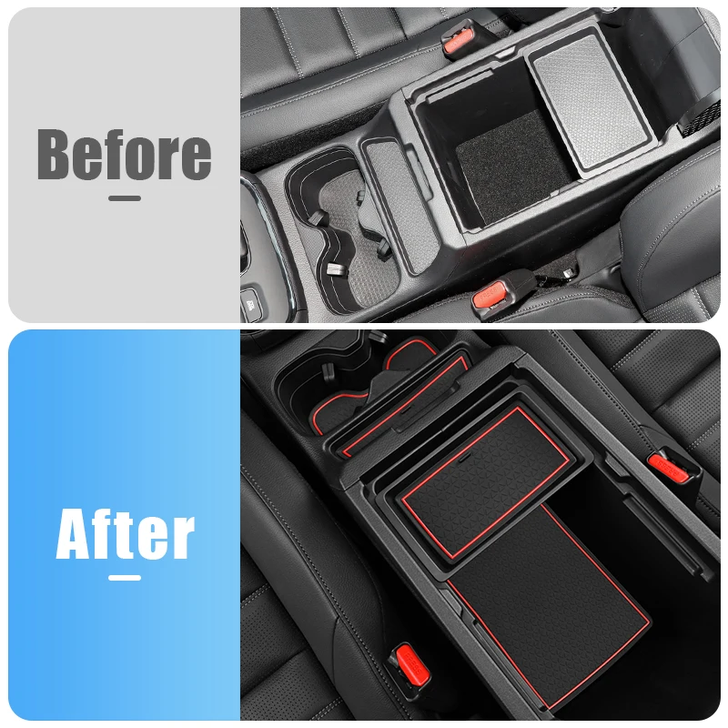 Car Accessories For Honda CR-V 6th Gen 2023 2024 2025 CRV Hybrid Silicone Gate Slot Pad Cup Cushion Sticker Non-Slip Rug Mats