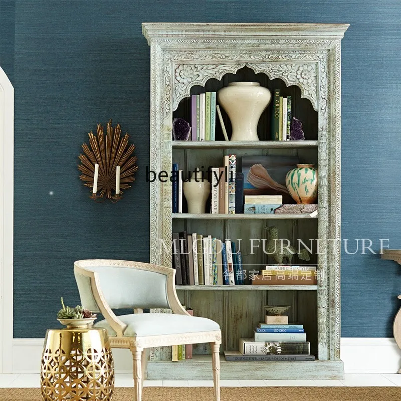 

Solid wood, storage, carved lockers, old storage cabinets, neoclassical multi-layer, decorative cabinets
