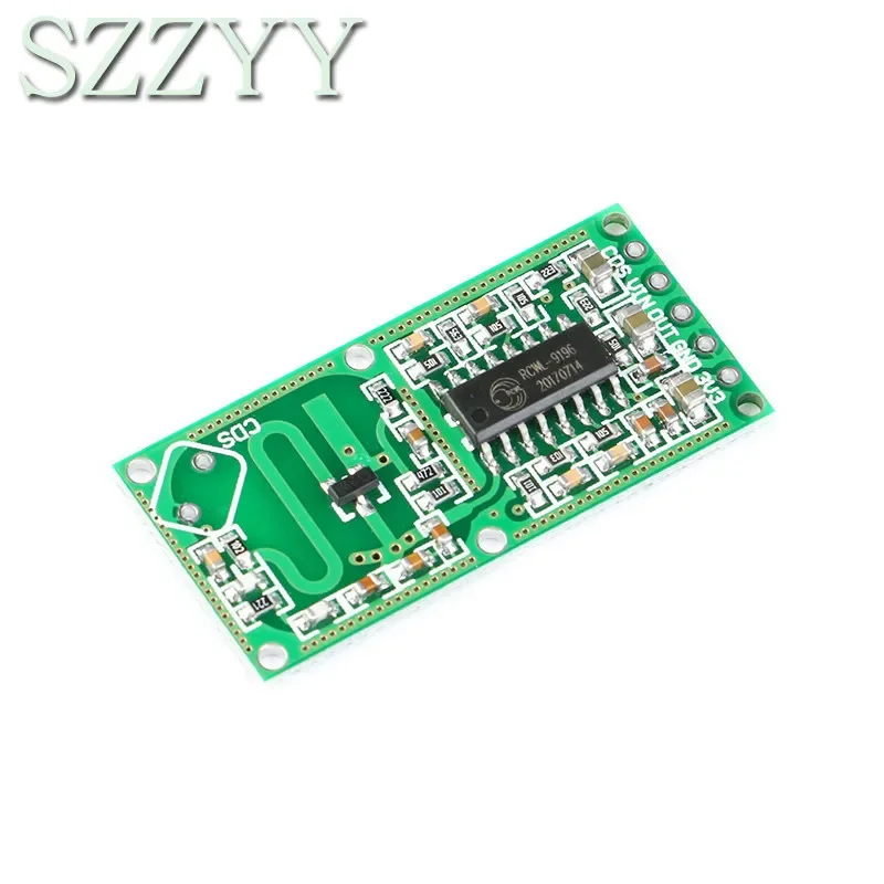 Módulo sensor de radar de microondas RCWL-0516 Módulo de interruptor de inducción de cuerpo humano Sensor inteligente