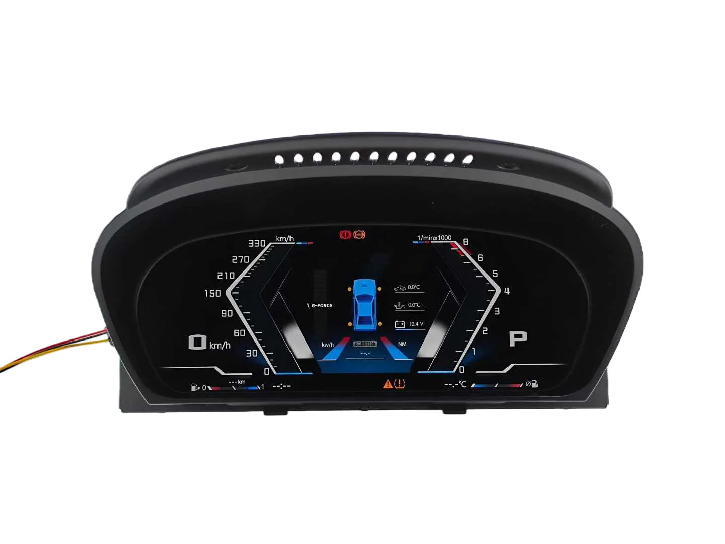 12.3 Inch Linux LCD Dashboard Panel, Plug and Play Digital Speedometer for BMW 3 Series F30/F31/F34/F35 2011-2019