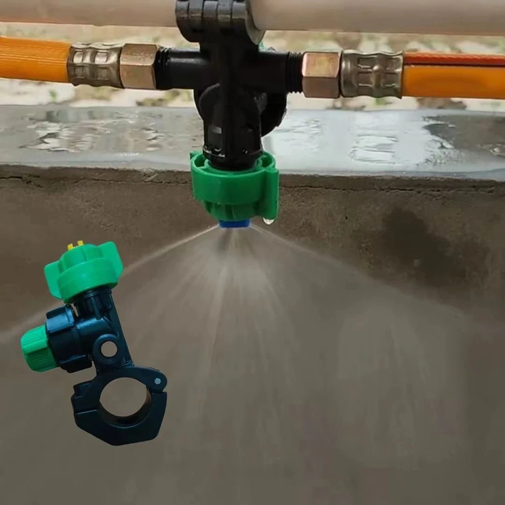 Agriculture Spray Nozzle Anti-drip Boom Sprayer Nozzle Nylon Garden Watering Tube Anti Drip Pipe Clamp Internal Flow Connector