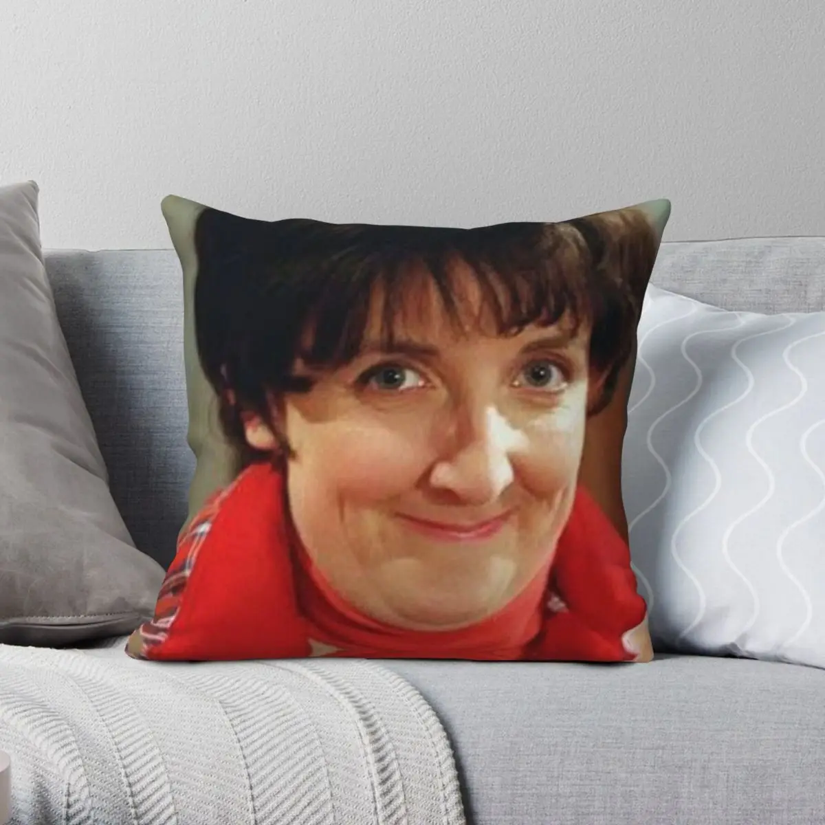 Corrie Legends Hayley Cropper Pillowcase Polyester Linen Velvet Pattern Zip Decorative Sofa Seater Cushion Cover