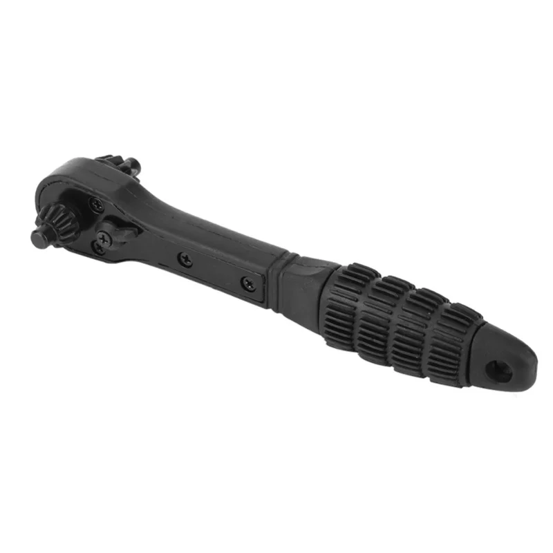2 In-1 Drill Chuck Key Wrench Dual Use Ratchet Spanner 12.7mm 17.5mm For Power Tools
