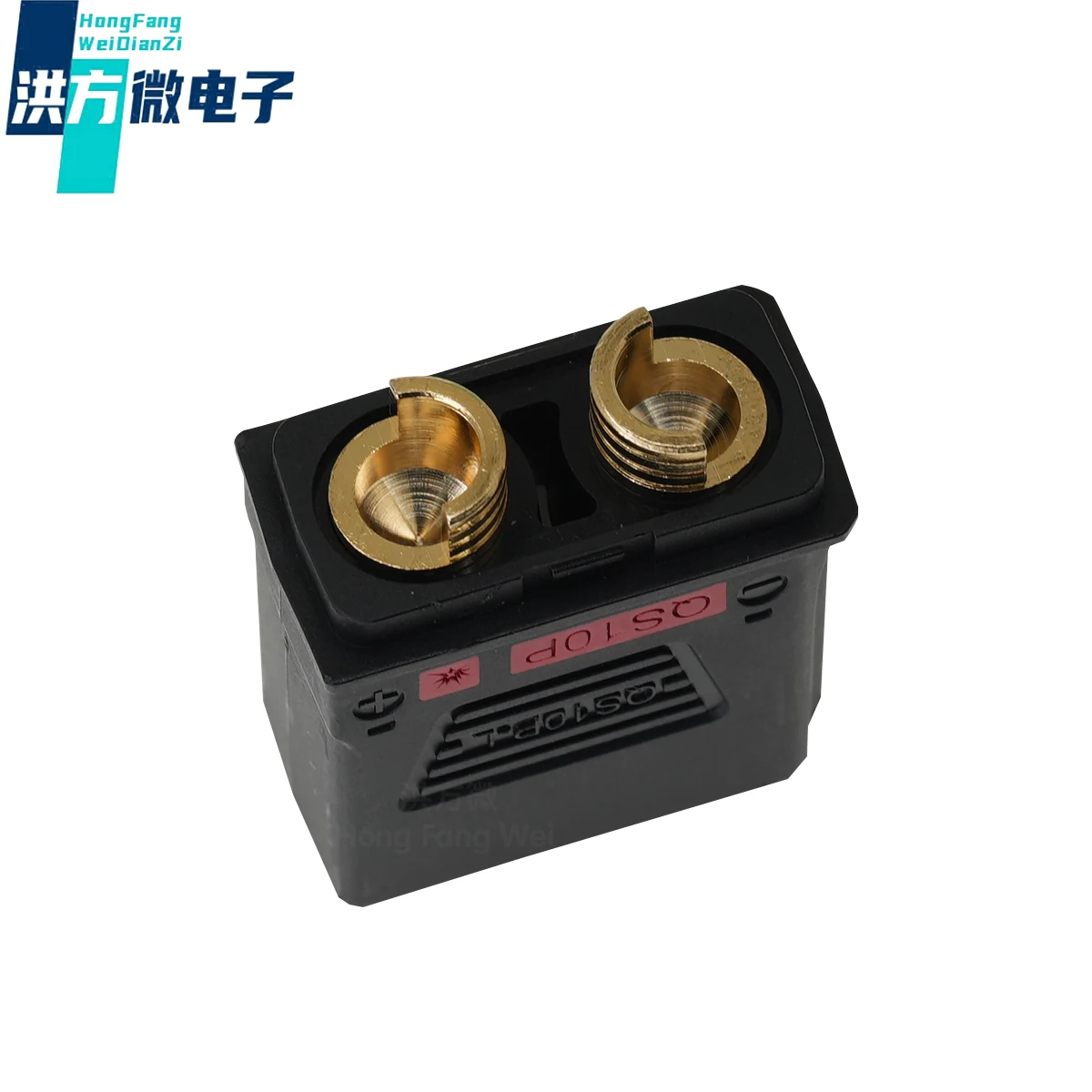 1PCS QS10P-L 210A high current anti ignition plug,  drone lithium battery power charging connector;QS10P-L with tail cover(male)