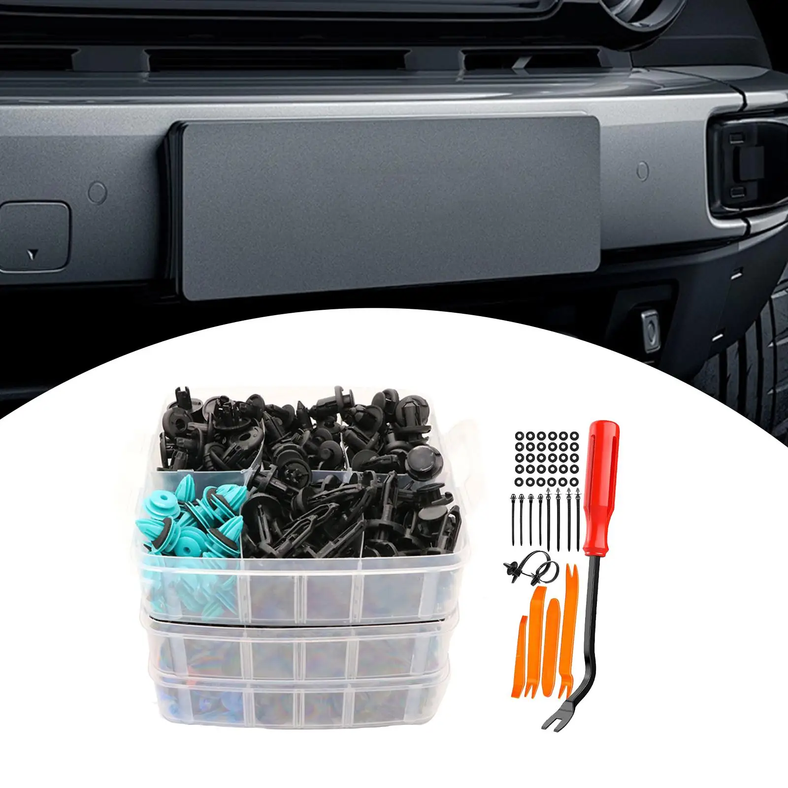 Car Push Retainer Clips Set Wear Resistant Accessories for Professional