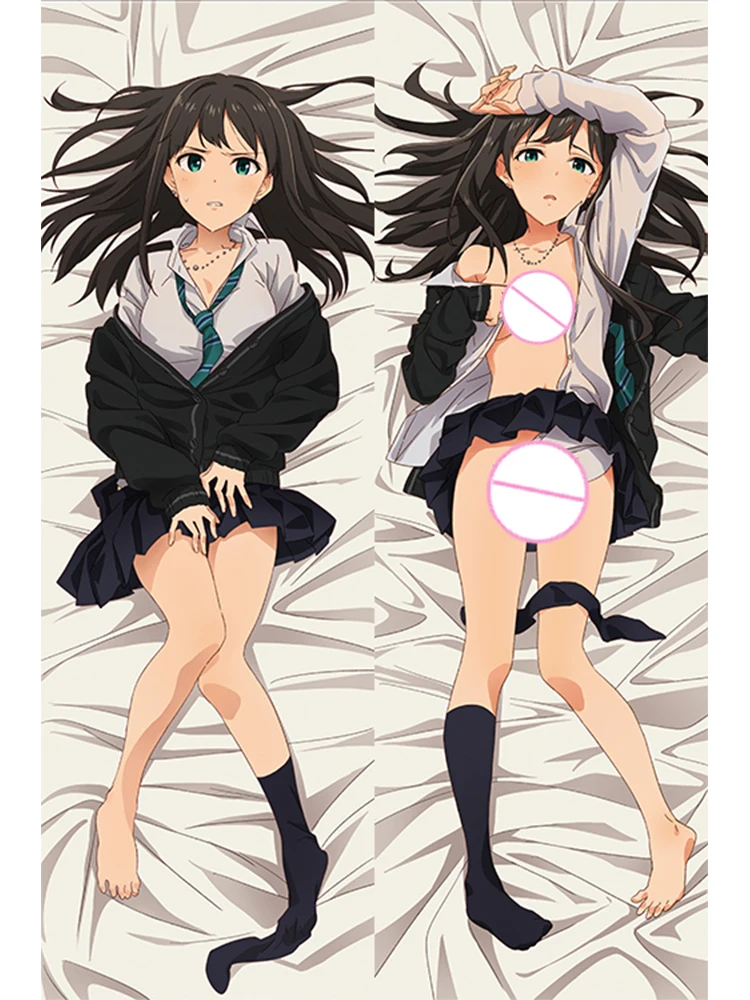 

Dakimakura Anime Pillow Cover Beautiful Girl Double Sided Print 2Way Cushion Bedding Gifts