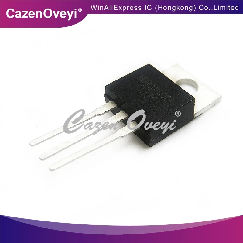 10pcs/lot MBR20100CT MBR20100CTP MBR20100 20100 TO-220 20A 100V Schottky Rectifier Diode In Stock