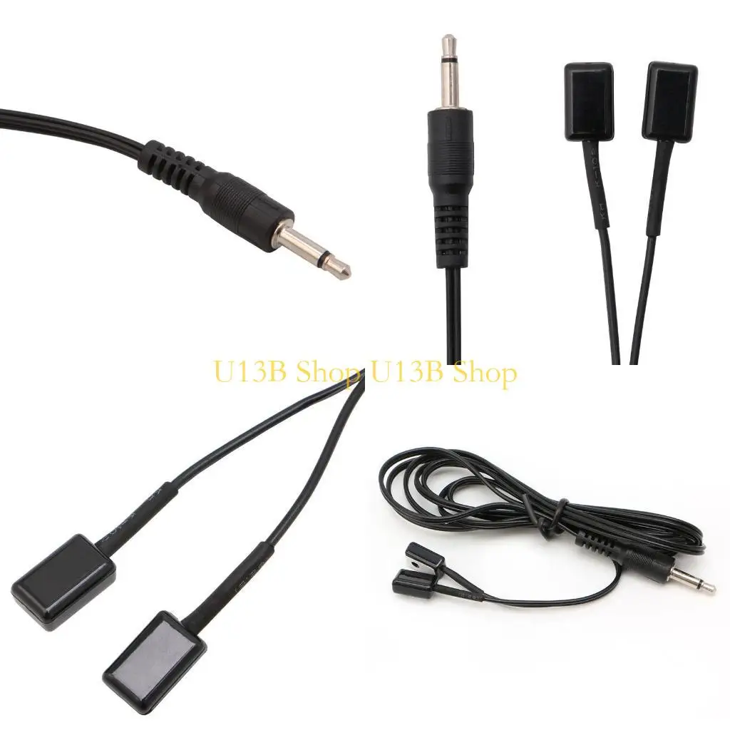 U13B IR Emitter IR Double Emitter Extender 3.5mm Cable Adapter