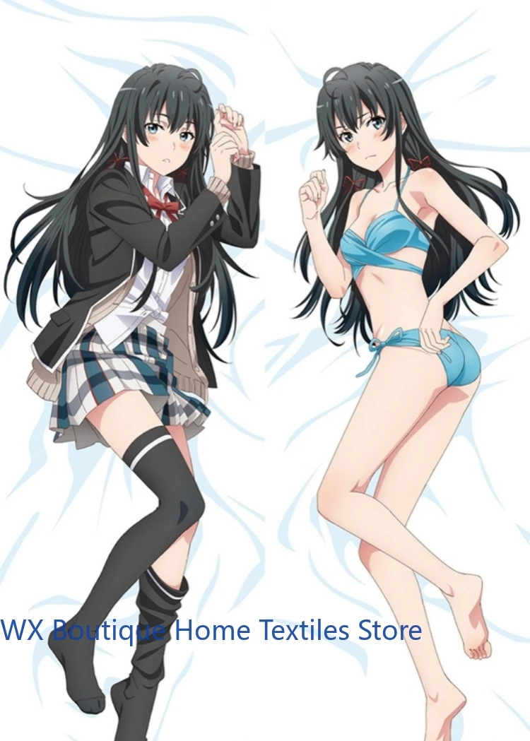 

Anime Cartoons Yukinoshita Yukino Cosplay Dakimakura Pillow Case Anime