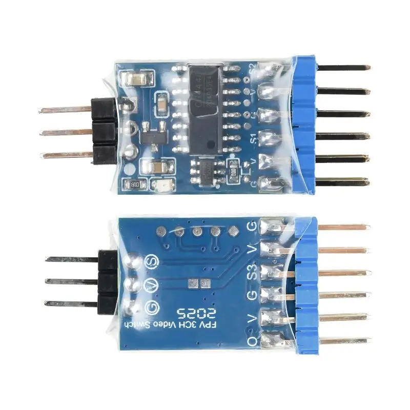 1Pcs Video Switch Module DC 5-12V 2/3 Channel PWM Video Switcher For FPV Crossover Camera Accessories