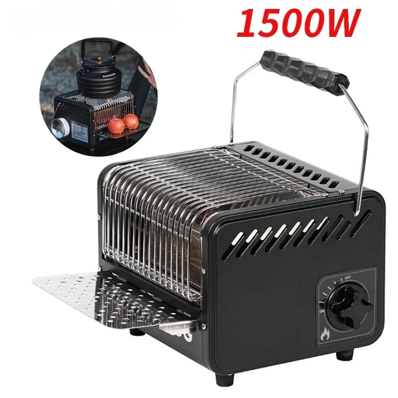 1500W Outdoor Gas Heater | Portable Camping Stove Multi-Function Heater for Hiking & Winter Warmth
