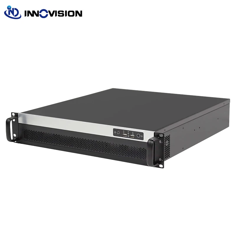 High Quality 2U 19inch Rack 480mm Depth Server Case Micro ATX IPC Chassis