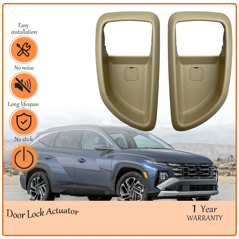 

Left & Right Interior Door Handle Cover Frame Compatible With Hyundai Tucson oem 82611-2E000 82621-2E000 826112E000 826212E000