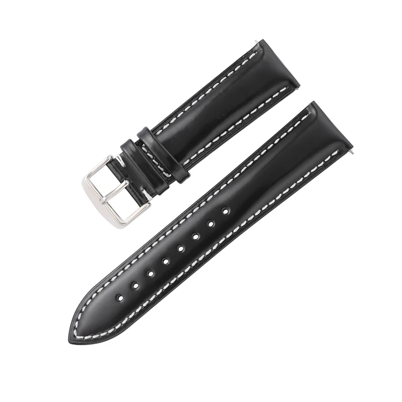 UTHAI Leather Strap is Made of High quality New Year Horse Hip Leather Wristband With Quick Release Ears18mm 19mm 20mm 21mm 22mm