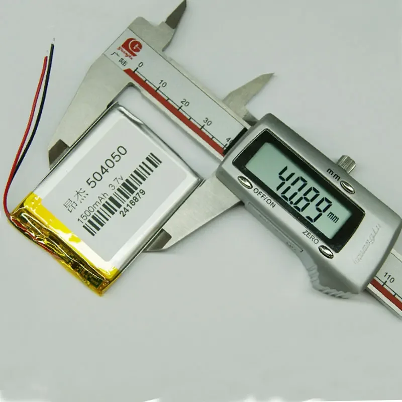 504050   polymeerbatterij oplaadbare batterij MP3 MP4 MP5 3,7 V lithiumbatterij origineel product met grote capaciteit