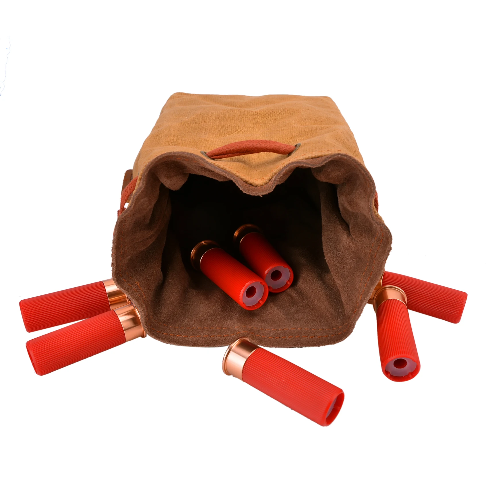 Tactical Military Pouch Bag Drawstring Canvas Shotgun Cartridges Bag Bullet Carrier Holder Hunting Gun Accessories for Shooting