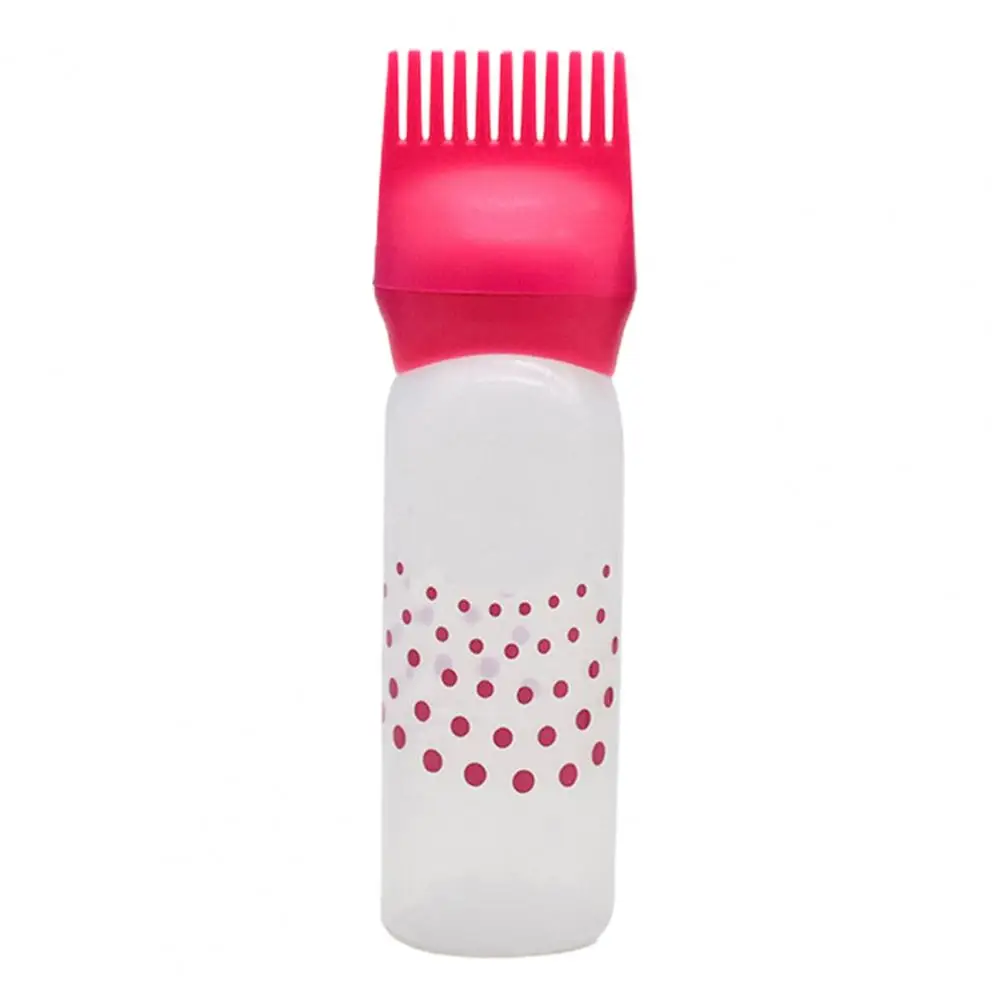 Salon Hair Oil Applicator Bottle pettine per capelli parrucchiere Shampoo bottiglia tintura per capelli colorazione riutilizzabile strumenti per lo Styling dei parrucchieri