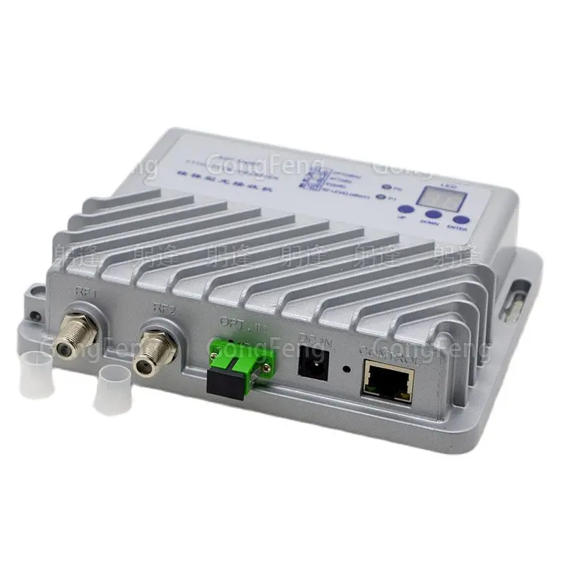 Imagem -05 - Receptor Óptico com Agcatteq As1000m d2 Banda Larga 11001600nm Ftth Televisão Digital Fttb sc Apc Novo