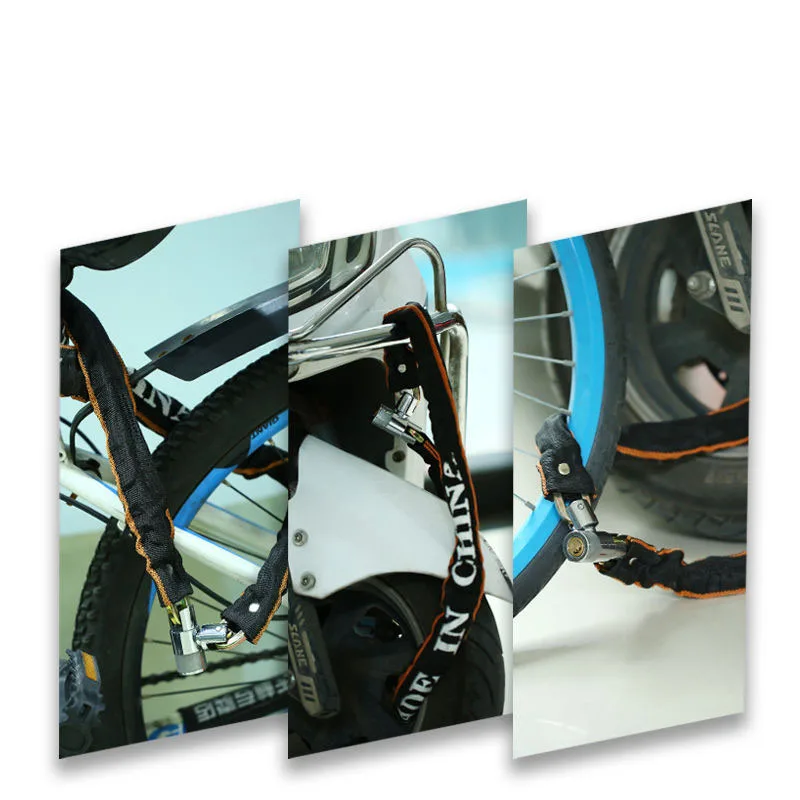 TOSUOD Bicycle & Mountain Bike Locks, Electric Bike Locks, Cycling Anti-theft Gear - Circle Lock & Steel Cable Lock. image 3