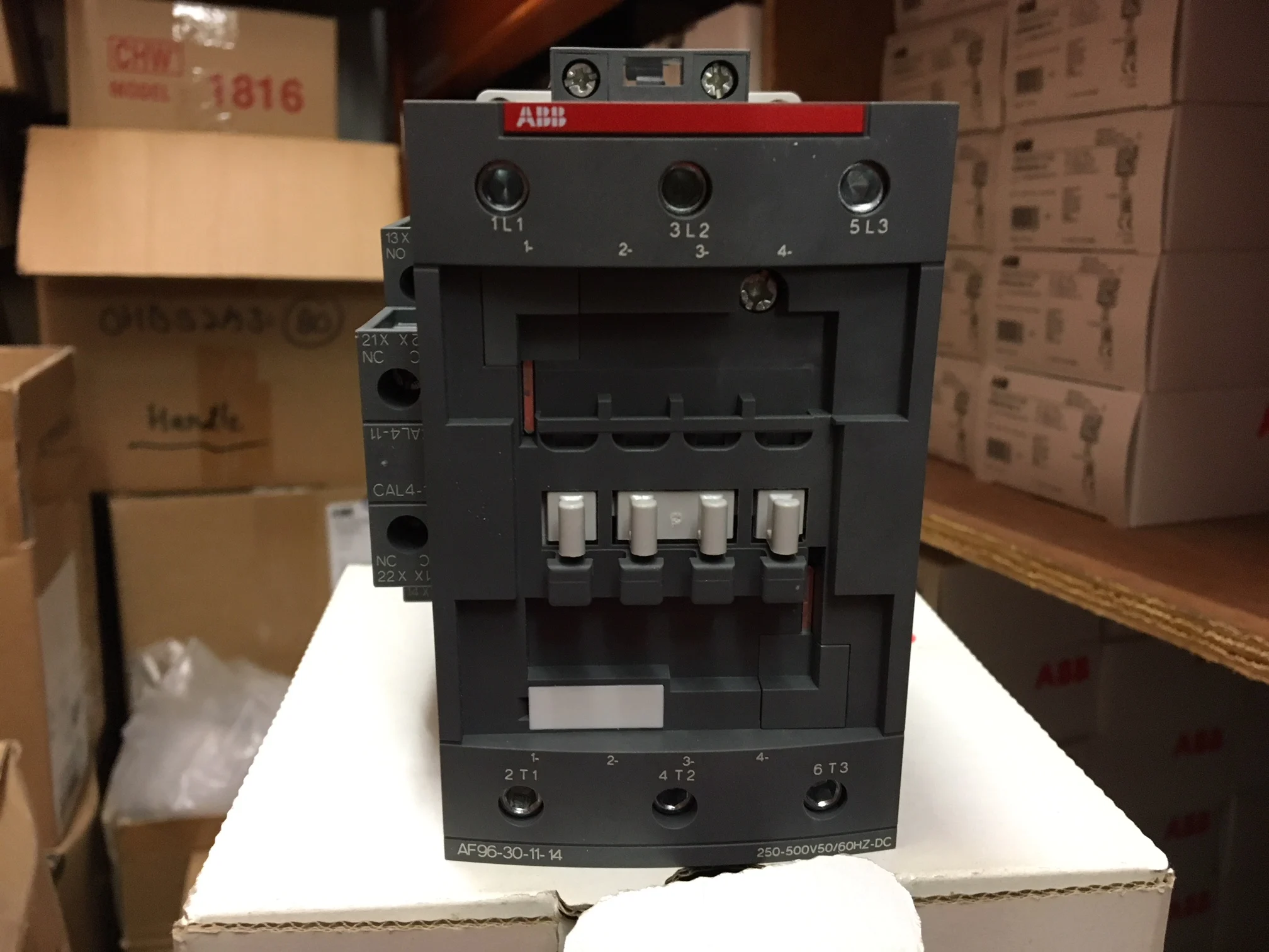 New Original Genuine ABB Contactor AF96- 30-11-14 Voltage 250-500V50/60HZ-DC