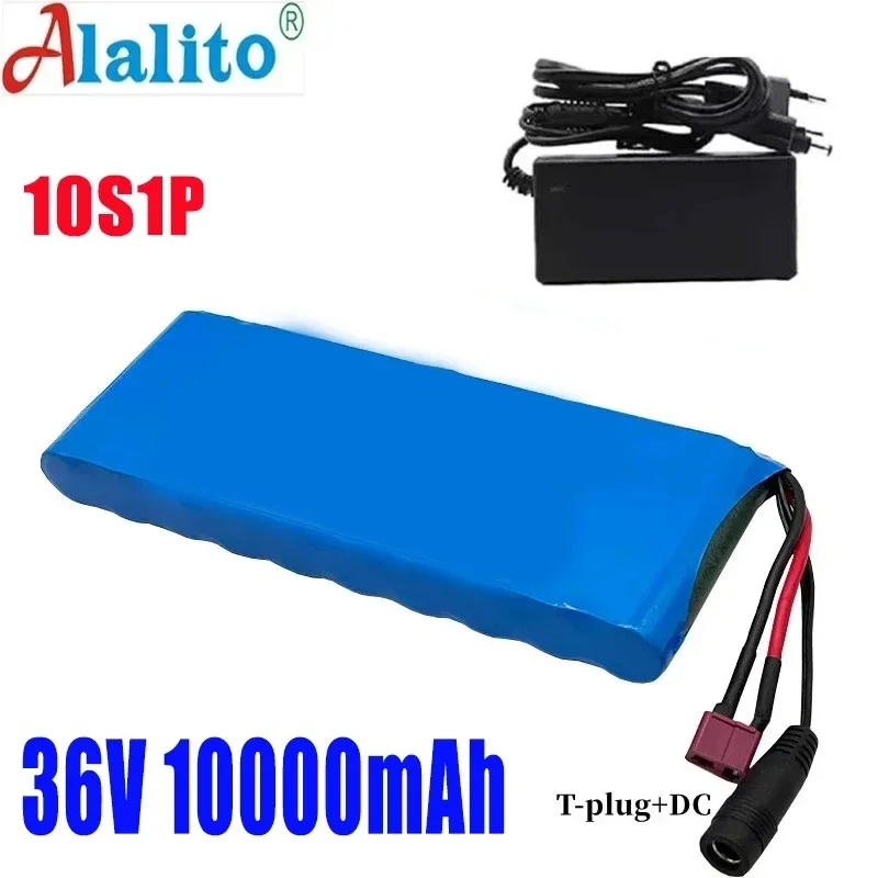 

36V 10000mAh 10S1P 18650 комплект литий-ионный батарей Ebike, электрический автомобиль, велосипед ремень для скутеров 20A BMS