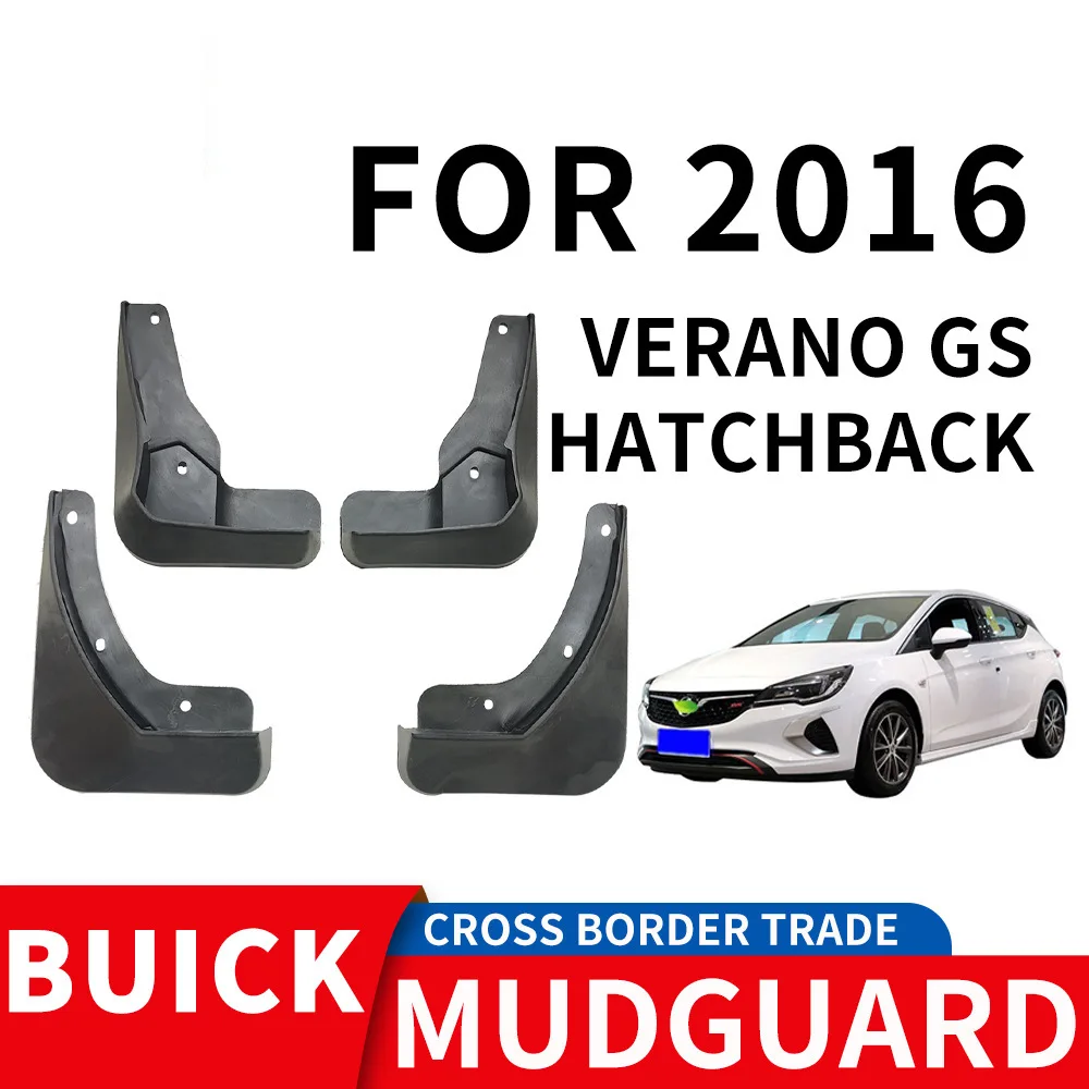 

For 2016 BUICK WERANO GS hatchback Car tire mudguard,Mudflaps Front Rear Flares Splash Guards Cover Car Accessoie