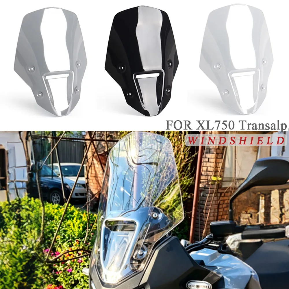 

Windscreen Windshield Wind Deflector For Honda XL750 Transalp XL 750 TRANSALP 2025 2026 High Wind Screen Deflectors Visor Shield