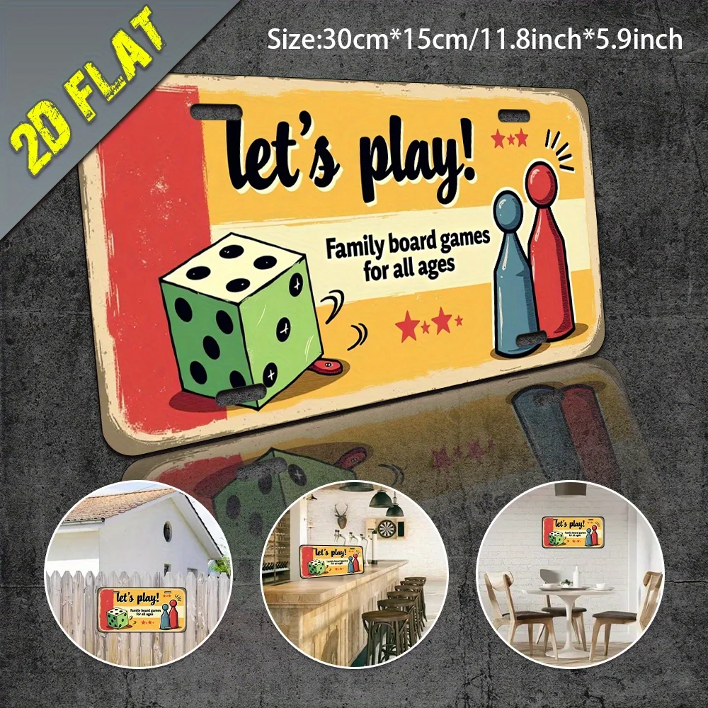 2D plat, 1-delig aluminium met - Board Game Cafe recensie en prijs
